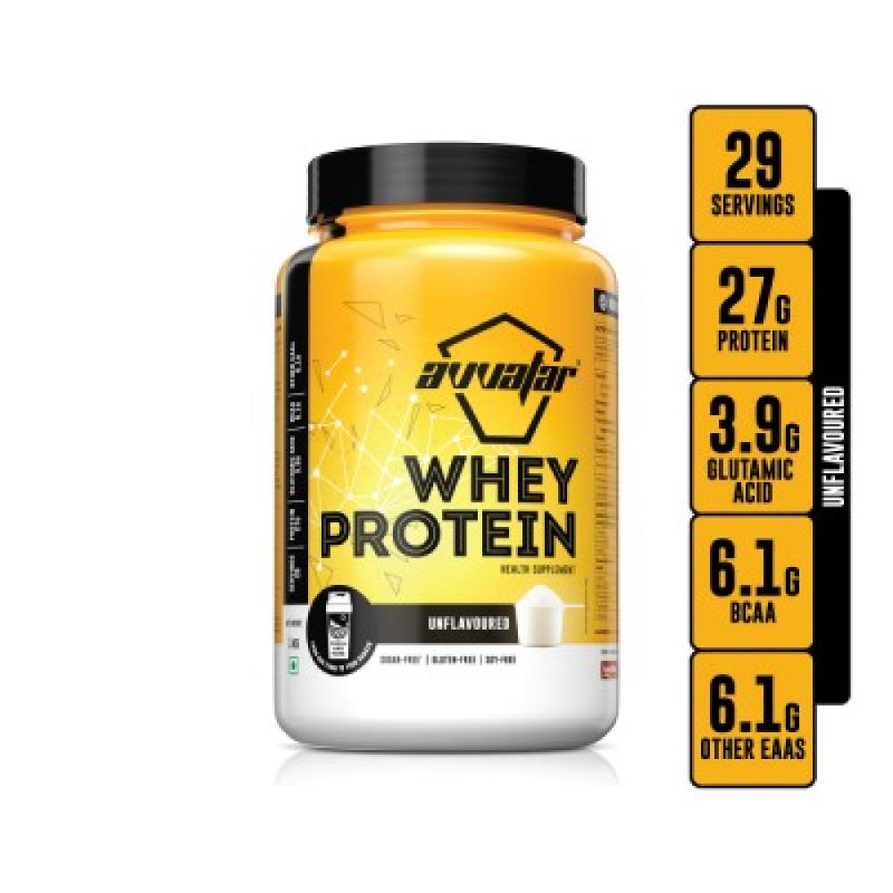 AVVATAR - WHEY PROTEIN | 1KG | UNFLAVOURED | MADE WITH 100% FRESH COW'S MILK